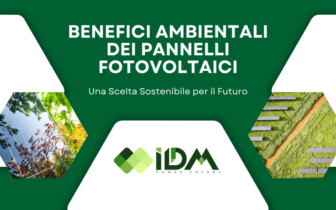 Benefici Ambientali dei Pannelli Fotovoltaici